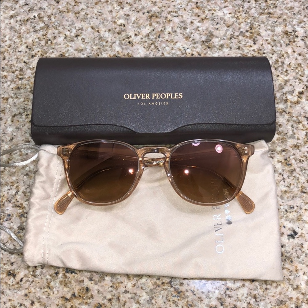 Never worn, Oliver people’s Finley blush/rose lens - Picture 2 of 8